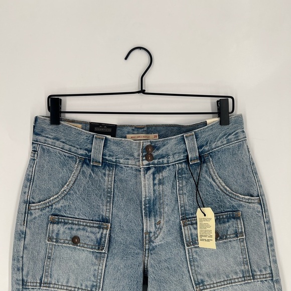 Levi’s Middy Outback Bootcut Vintage Inspired Front Patch Pocket Jeans - Picture 1 of 7